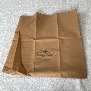 Patricia Nash Beige Light Brown Dust Bag with Logo Large 21.5 X 26